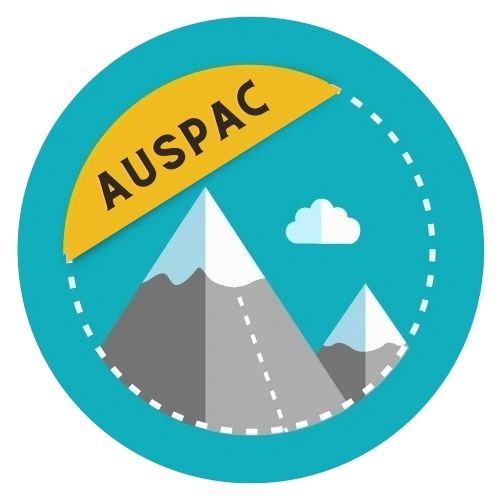 The cover page of the AUSPAC course with cloud icon